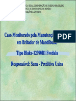 Monitoramento de britador de mandíbulas em mina de ferro