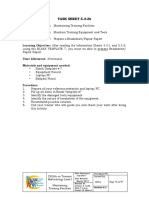 Task Sheet 5.3-2B: Cblms On Trainers Methodology Level I Maintaining Training Facilities