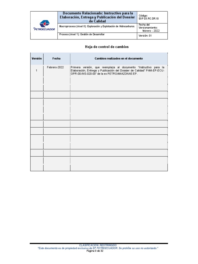 EXP.03.RC - dr.10 Instructivo para La Elaboración, Entrega y ...