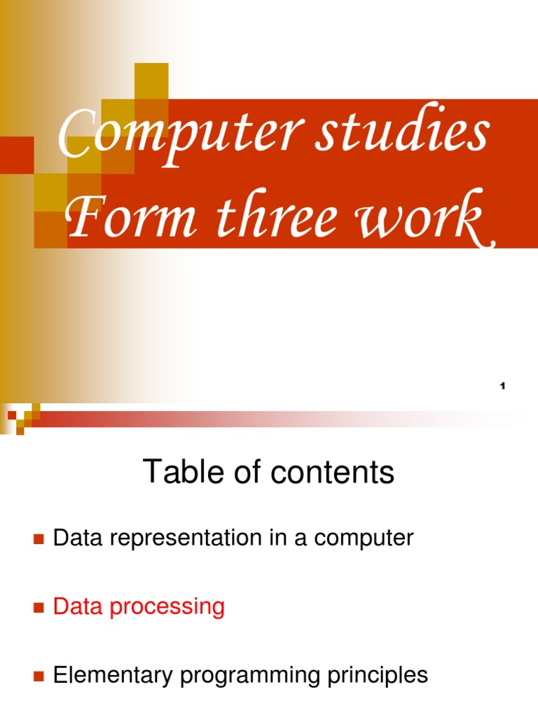 Computer Science #3 | PDF | Binary Coded Decimal | Decimal
