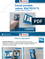 Infrared Thermometer BALTECH TL (Eng)