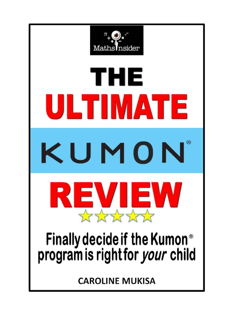 The Ultimate Kumon Review PDF Numbers Integral