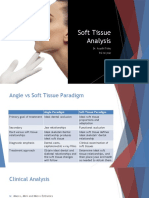 Soft Tissue Analysis: Dr. Ayushi Toley PG Ist Year