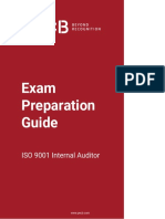 Exam Preparation Guide: ISO 9001 Internal Auditor