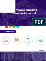 Formação para Analista Comportamental