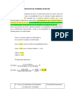 Ejercicios de Teorema de Bayes