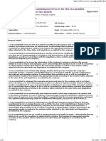 Acknowledgment Form For The Acceptable Use of STC Assets