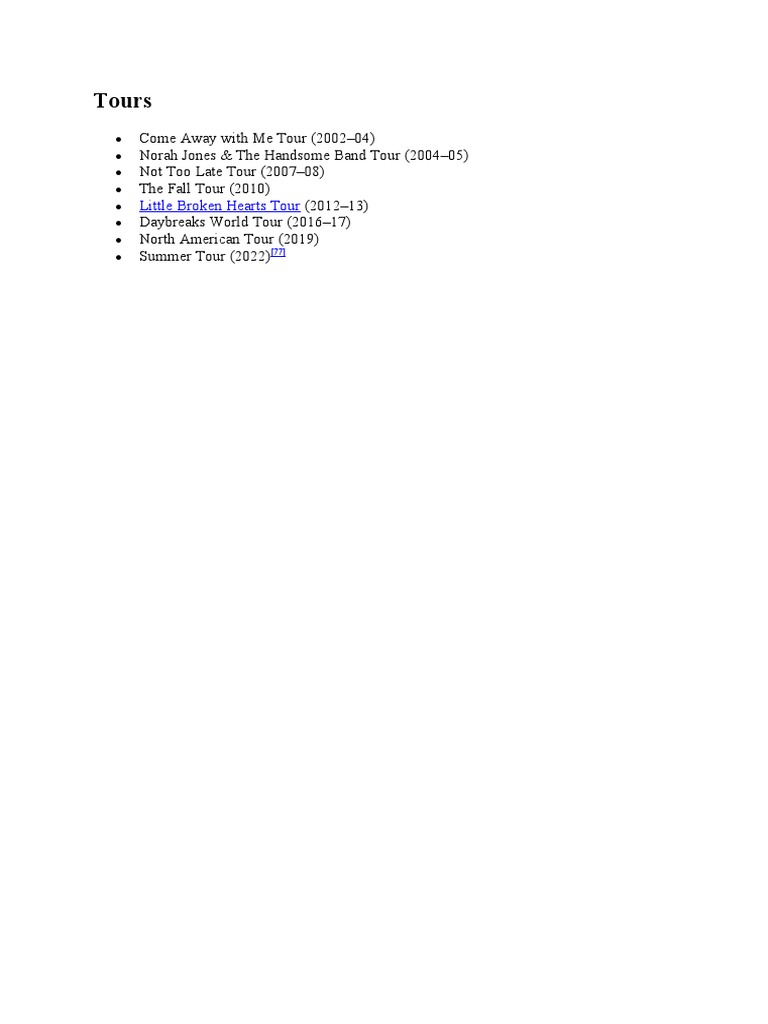 Tours | PDF