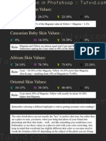 Color Correct Chart Tutvid