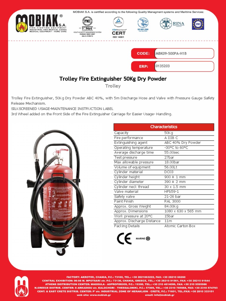 Fire Extinguishers Requirements PDF