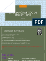 Clase Psicodiagnostico Rorschach