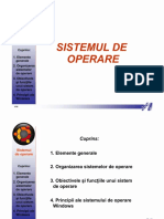 Sistemul de Operare