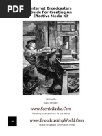 Download Internet Broadcasters Guide For Creating An Effective Media Kit by scenicradio SN58758746 doc pdf