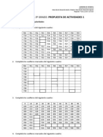 1º Propuesta Mat 3º Grado