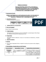 TDR Responsable Tecnico