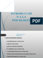Introduccion A La Psicología LCH Alfa