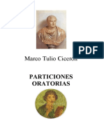 Ciceron Marco Tulio - Particiones Oratorias (Bilingüe)