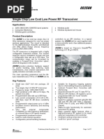 CC2500 - Wireless Chip of GC08 Wireles Module