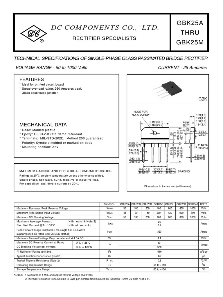 Technical Specifications and Performance Ratings for SinglePhase Glass