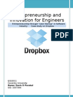 Dropbox: Innovation Through Lean Startup