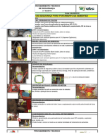 Procedimento de Segurança - Tratamento de Sementes