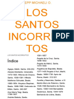 Libro Santos Incorruptos