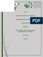 Reporte Control Biologico de Plagas, Enfermedades y Arvenses