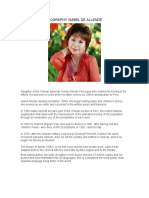 Biography Isabel de Allende