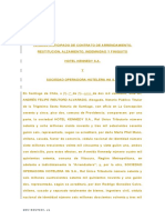 HOTEL KENNEDY. Término y Finiquito Contrato Arriendo Ver 1 04.05.21