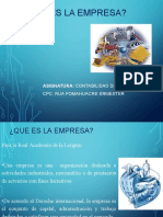 Qué es la empresa