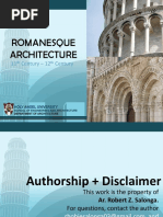 Arhistory2 - Romanesque