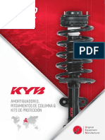 KYB Shock Absorber Catalogue 2022 ES