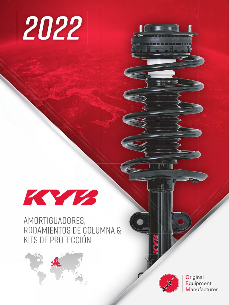 KYB Shock Absorber Catalogue 2022 ES | PDF | Veículos