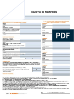 Formulario de Inscripción