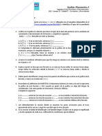 Análisis Matemático I - Crecimiento y decrecimiento