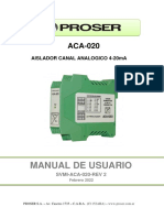 Manual ACA-020-REV02