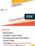 Cambridge B2 First Presentation