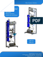 Tap Water Reverse Osmosis Systems For Small Flow: 100 L/H 200 L/H