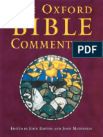 The Oxford Bible Commentary by John Barton, John Muddiman