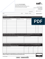 Reimbursement of Expenses SPANISH