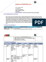 EXPERIENCIA 06 HV 2° F 08 de Agosto Del 2022