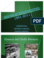 HECHOS RELEVANTES 1991-2011