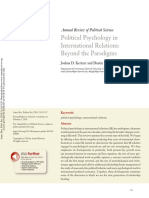 Kertzer 2018 Political Psychology and RRII