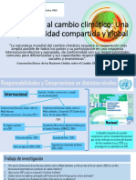 Cambio Climático. Compromiso y Responsabilidad Compartida