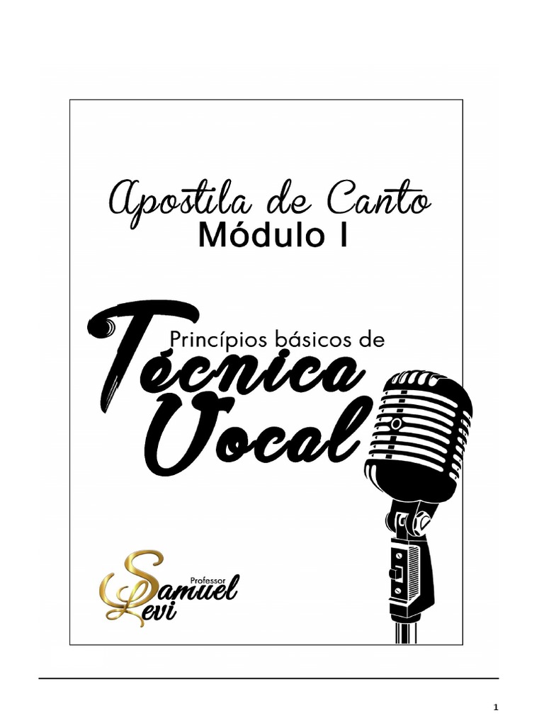 Técnicas de Canto e Respiração Vocal | PDF | Canto | Voz humana
