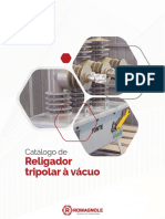 Catálogo de religadores tripolares à vácuo de 15 a 38kV
