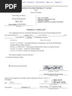 Kyle Fitzsimons Criminal Complaint