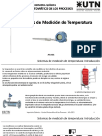 CLASE 20-5) Instrumentación y Válvulas de Control - 6 - Mediciones de Temperatura Rev2021