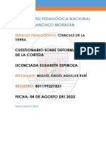 Cuestionario Sobre Deformación de La Corteza