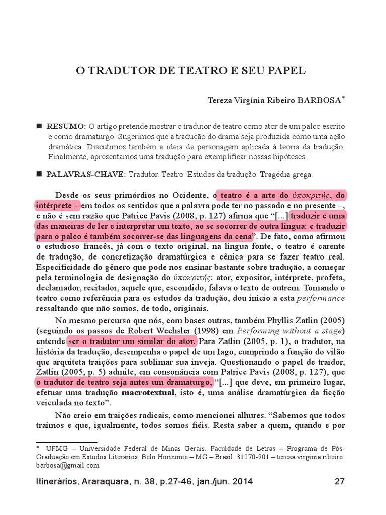 Diários do Tradutor] Tradutores e intérpretes como personagens de